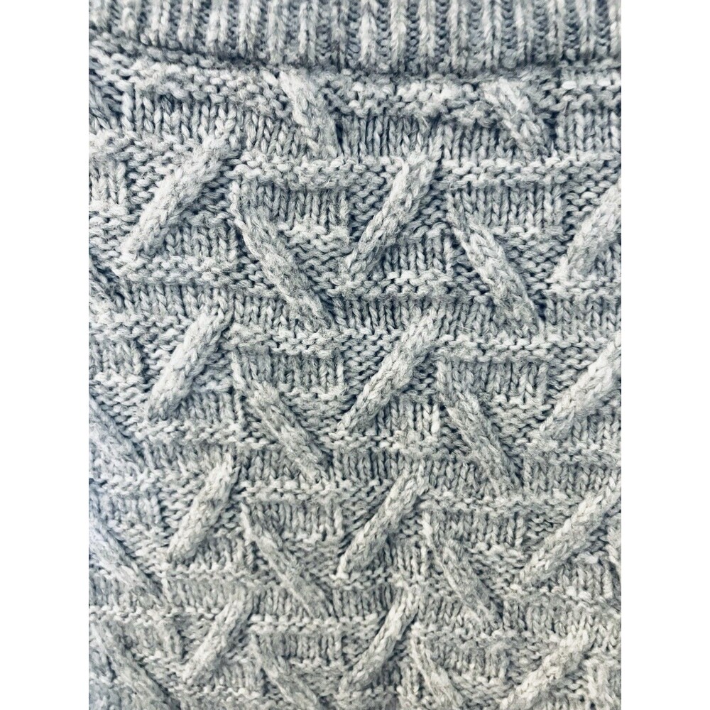 Falls Creek Womens Gray Crew Neck Sweater Size Medium - Picture 5 of 7